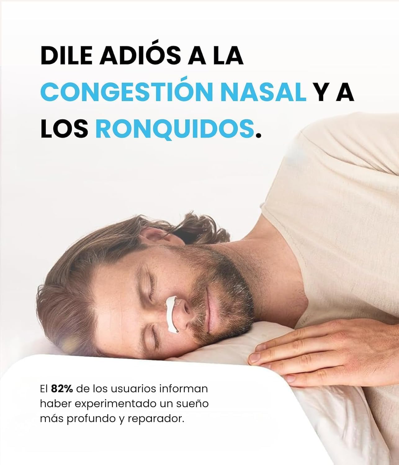 Tiras Antironquidos Dilatador Nasal